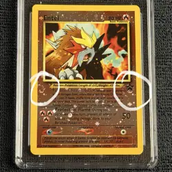 Pokemon Entei Black Star Promo #34 Reverse Holo CGC 9.5 Blue Label 2 Swirls 🌀 - Image 2