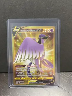Pokemon TCG Galarian Articuno V Brilliant Stars 181/172 Holo. Pack Fresh NM! - Image 1