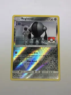 Registeel 68/111 Stamped Pokemon League Reverse Holo Promo Pokemon TCG NM/Mint - Image 1