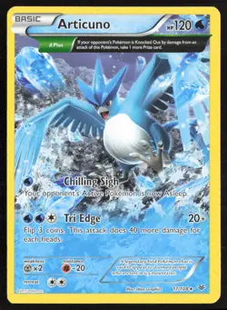 Articuno 17/108 Rare Roaring Skies Pokemon Lightly Played - Image 1