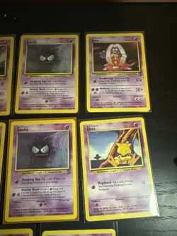 Lot Of 11 Psychic Type Pokemon Duplicates Drowzee Abra Gastly Jinx NM TO LIGHT - Image 5