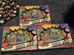 (3x) Ascended Heroes First Partners Deluxe Pin Collection Pokemon TCG Sealed Lot - Image 1