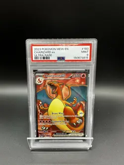 The Pokemon Company Charizard ex 183/165 SV 151 Holo EN Ultra Rare PSA 9 - Image 1
