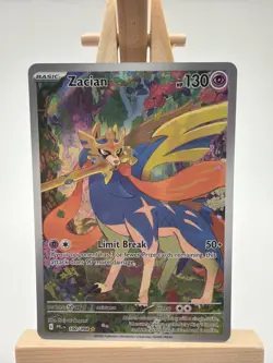 Zacian 100/094 Phantasmal Flames Illustration Rare Holo Pokemon NM - Image 1