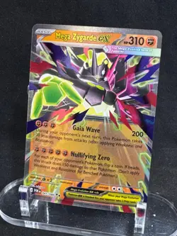 Mega Zygarde ex 047/088 Double Rare Perfect Order Pokemon Holo Near Mint - Image 1