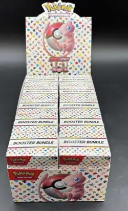 Pokemon TCG Scarlet & Violet 151 Booster Bundle Sealed New (6 packs) - Image 1