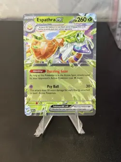 Holo Espathra ex - 006/091 Double Rare Paldean Fates Pokemon TCG - Image 1