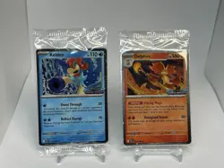 Pokemon TCG Keldeo And Delphox Chaos Rising 019/086 013/086 Stamped PROMO SEALED - Image 1