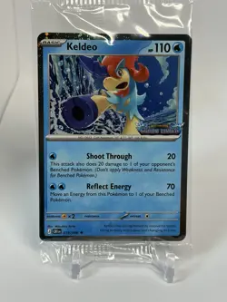 Pokemon TCG Keldeo And Delphox Chaos Rising 019/086 013/086 Stamped PROMO SEALED - Image 3
