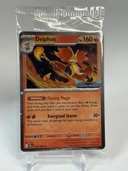 Pokemon TCG Keldeo And Delphox Chaos Rising 019/086 013/086 Stamped PROMO SEALED - Image 4