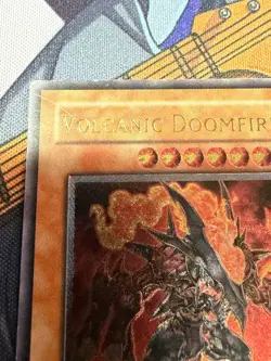 Yugioh FOTB-EN008 Volcanic Doomfire Ultimate Rare Unlimited MP Card - Image 2