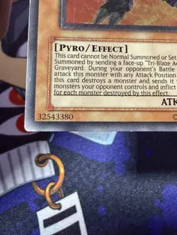 Yugioh FOTB-EN008 Volcanic Doomfire Ultimate Rare Unlimited MP Card - Image 5