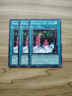 Yu-Gi-Oh! - Vengeful Bog Spirit 3X - Full Playset - Image 1
