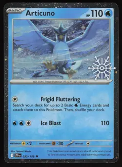 ARTICUNO 032/159 HOLOFOIL MISCELLANEOUS CARDS & PRODUCTS POKEMON HOLO NM/M - Image 1
