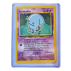 Wobbuffet 35/75 Pokemon TCG Neo Discovery NM Vintage 2001 Card - Image 1
