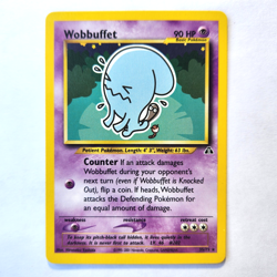 Wobbuffet 35/75 Pokemon TCG Neo Discovery NM Vintage 2001 Card - Image 2