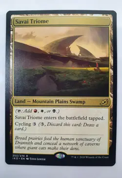 MTG Magic the Gathering Savai Triome Ikoria: Lair of Behemoths Foil 253/274 - Image 1