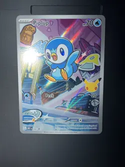 Pokemon TCG First Partner Illustration Series 1 Gen 4, Chimchar, Turtwig, Piplup - Image 4