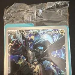 Pokemon N's Zekrom Ascended Heroes ETB Sealed Black Star Promo IN HAND #031 - Image 3
