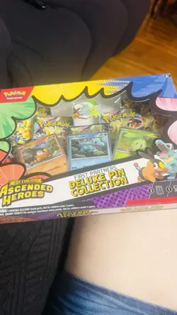 Pokemon Mega Evolution Ascended Heroes First Partners Deluxe Pin Collection Box - Image 2
