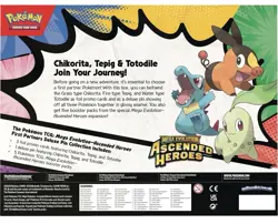 Pokemon Mega Evolution Ascended Heroes First Partners Deluxe Pin Collection Box - Image 4
