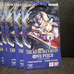 OP14 - EB04 | The Azure Sea’s Seven One Piece TCG Sleeved Booster | Lot of 16 - Image 2
