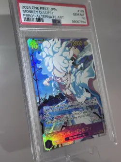PSA 10 2024 MONKEY D. LUFFY PRB01 ALTERNATE ART #119 - Image 3