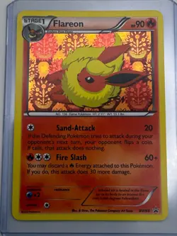 Flareon BW88 Black & White Holo NM Promo - Image 1