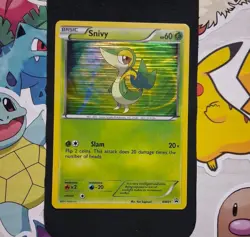 Snivy BW01 Black and White Promo NM-LP - Image 1