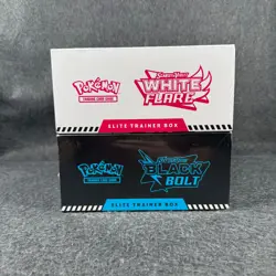 Pokemon Black Bolt & White Flare ETB Elite Trainer Boxes, Sealed - Image 5