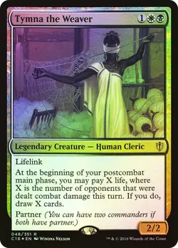 MTG FOIL Tymna the Weaver - Commander 2016 #048 - Image 1