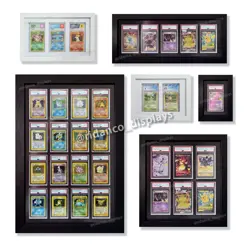 Ridanco Graded Card Display Frames UV Protective, Handmade Ace PSA Slab for Wall - Image 1