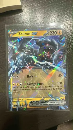 Pokemon EX TCG Card from black bolt and white flare - Image 2