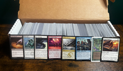 MTG Magic the Gathering Bulk Lot 100 - 1000 Cards No Duplicates Common Uncommon - Image 1