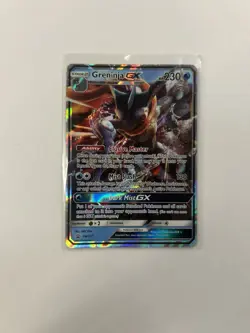 Pokemon TCG Greninja GX Detective Pikachu SM197 Promo Card HP - Image 1