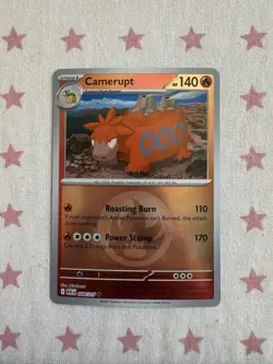 Camerupt 028/217 Pokemon TCG Card - Image 1