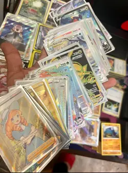 Pokemon Lot 100 Cards mint/near mint 5 Ultra Rare, Holo, Vmax full art or better - Image 1