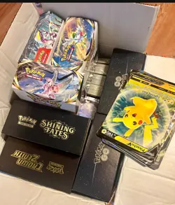 Pokemon Lot 100 Cards mint/near mint 5 Ultra Rare, Holo, Vmax full art or better - Image 4