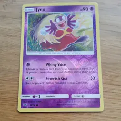 POKEMON CARD REVERSE HOLO JYNX 38/73 NO 124 TCG - Image 1