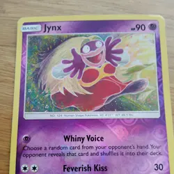 POKEMON CARD REVERSE HOLO JYNX 38/73 NO 124 TCG - Image 3