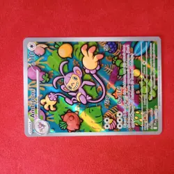 Ambipom 107/094 Me02: Phantasmal Flames Holo Pokemon Card NM - Image 3