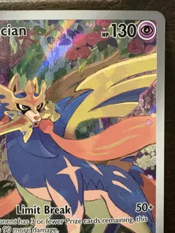 Zacian 100/094 Pokemon TCG Phantasmal Flames Art Card - Image 3