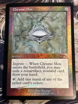 Magic MTG Secret Lair: 30th Anniversary Countdown Kit Chrome Mox #2003 Foil TCG - Image 1
