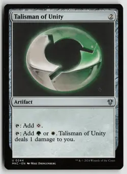 Talisman of Unity LP 244 Commander: Murders at Karlov Manor Magic: The Gathering - Image 1