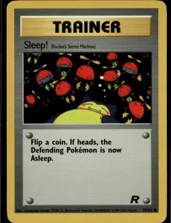 Sleep! Rocket's Secret Machine Team Rocket 79/82 Unlimited Pokemon Snorlax - Image 1