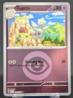 Pokemon Togetic #081/217 English Ascended Heroes Reverse Holo - Image 1
