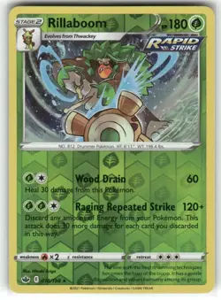 Rillaboom 018/198 Chilling Reign Reverse Holo Pokemon TCG - Image 1