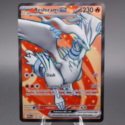 Reshiram ex 158/086 Ultra Rare SV: White Flare Pokemon TCG NM - Image 1