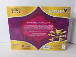 2021 Pokemon TCG Alakazam V Box Sword & Shield Sun & Moon 4 Packs New Sealed 820650807480 - Image 2