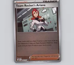 Team Rocket's Ariana 202/217 Reverse Holo UC Ascended Heroes NM Pokemon - Image 1